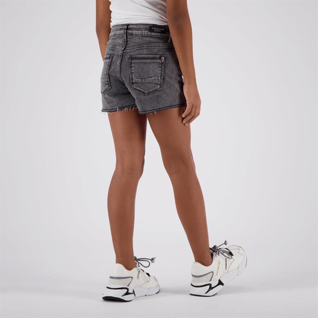Vingino Daizy Casual Short Meisjes Grijs 140 thumbnail 3
