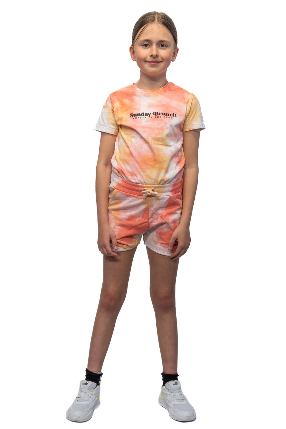 Cars Faritha Sw Casual Short Meisjes Oranje 152 thumbnail 4