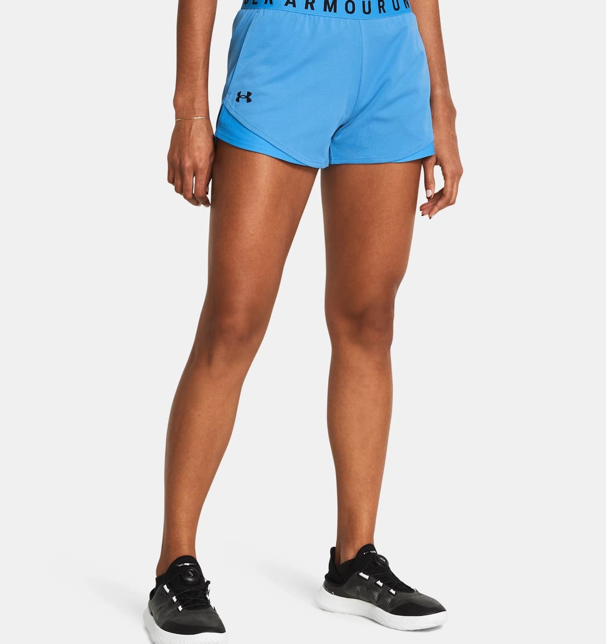 Under Armour Play Up 3.0 Twist Sportshort Dames Blauw S/36 thumbnail 4