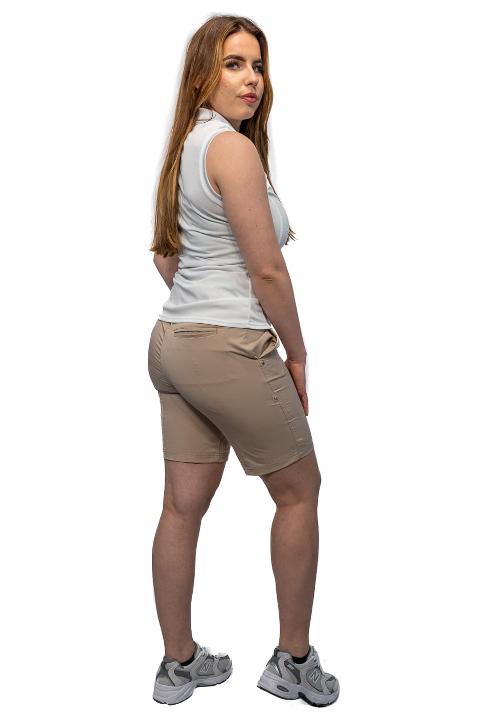 Luhta Espholm Casual Short Dames Beige S/36 thumbnail 5