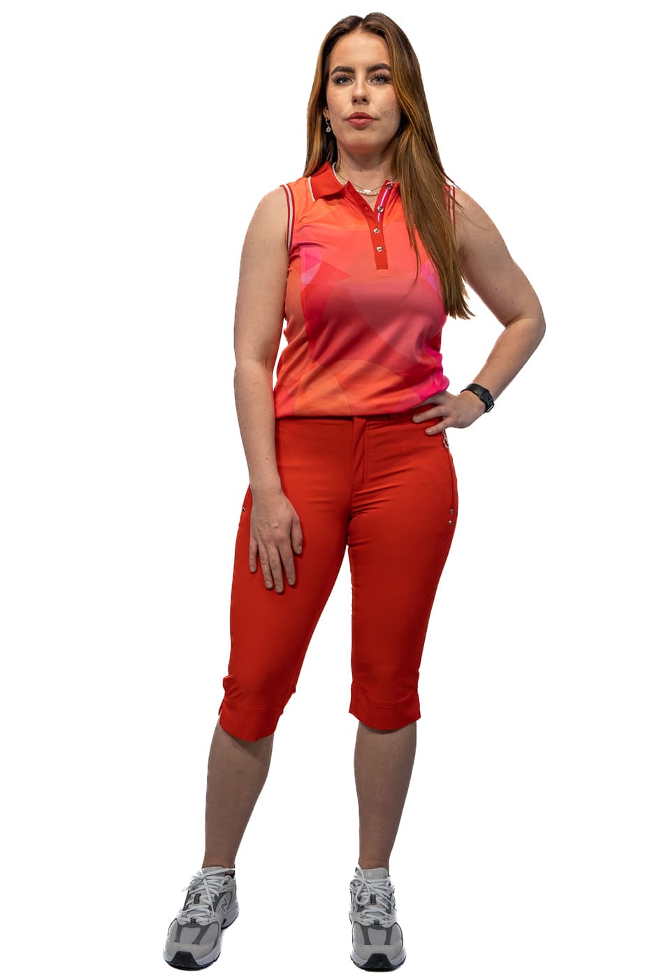 Luhta Eiskola Casual Short Dames Rood S/36