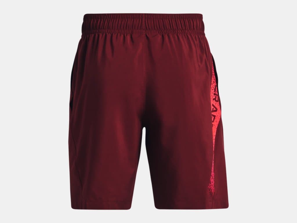 Under Armour Ua Woven Graphic Sportshort Heren Rood Xs thumbnail 5