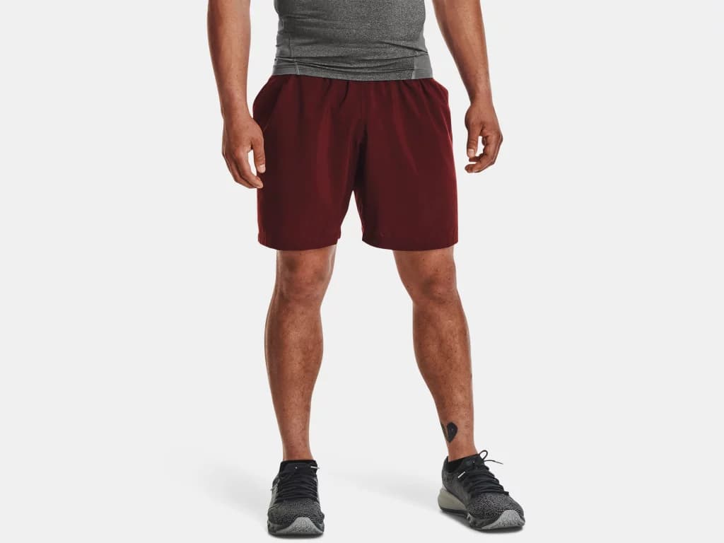 Under Armour Ua Woven Graphic Sportshort Heren Rood Xs thumbnail 3