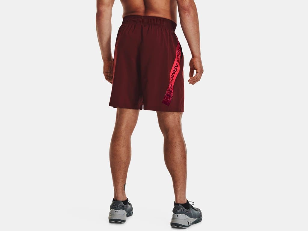 Under Armour Ua Woven Graphic Sportshort Heren Rood Xs thumbnail 2