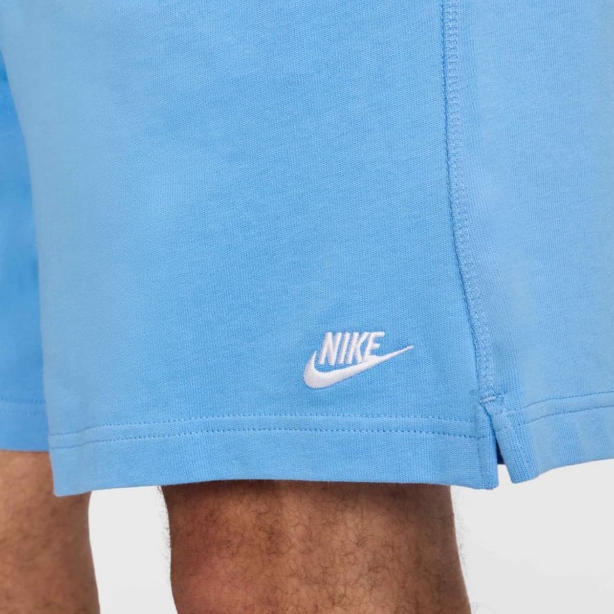 Nike Club Knit Sportshort Heren Blauw M thumbnail 3