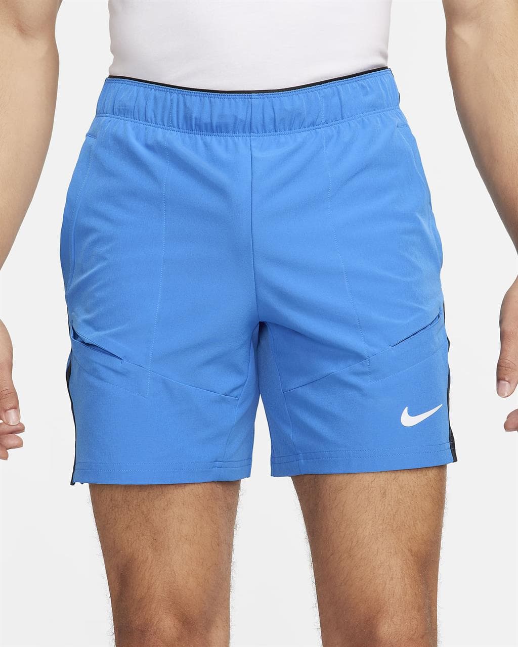 Nike Court Dri-fit Advantage Sportshort Heren Blauw Xxl thumbnail 5