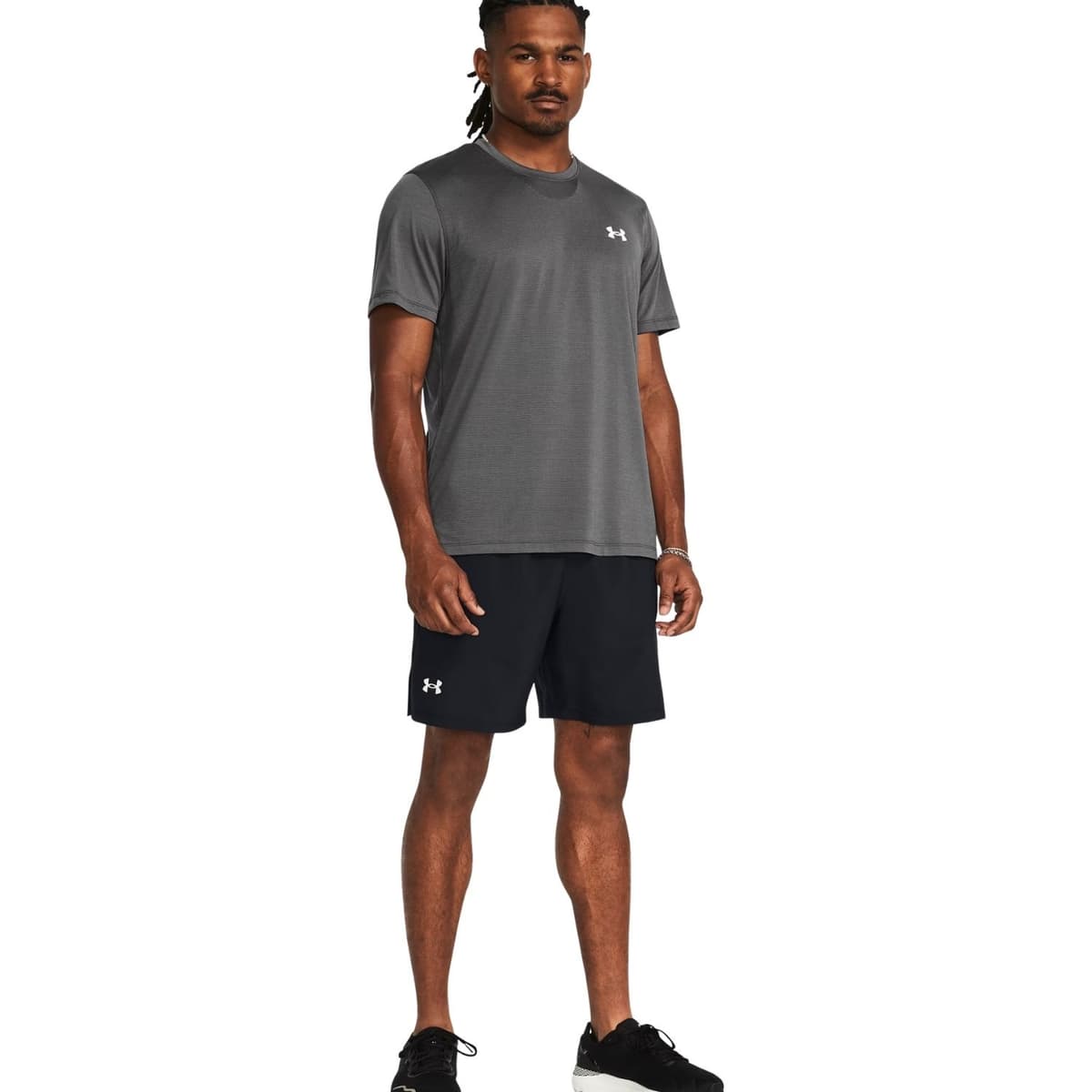 Under Armour Launch Sportshort Heren Zwart S thumbnail 6