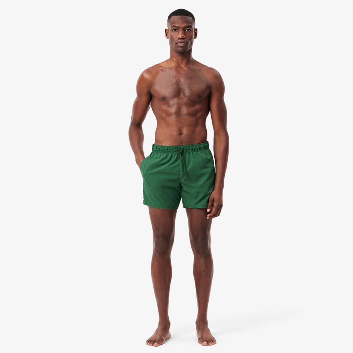 Lacoste 1hm1 Zwemshort Heren Groen Xl thumbnail 6