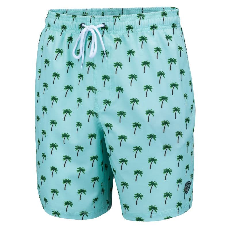 Falcon Dray Green Palms Zwemshort Heren Mint S