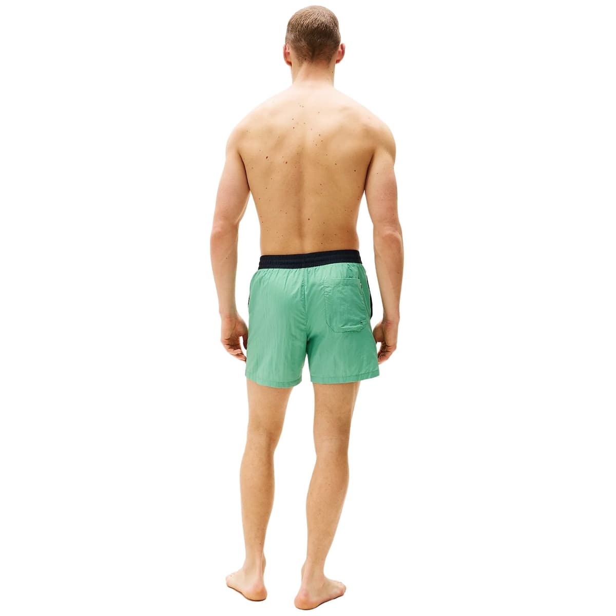 Tommy Hilfiger Medium Drawstring Zwemshort Heren Donkergroen S thumbnail 4