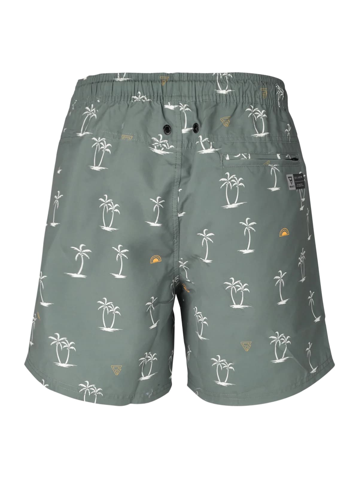 Brunotti Cruneco-mini-n Zwemshort Heren Groen Dessin S thumbnail 5