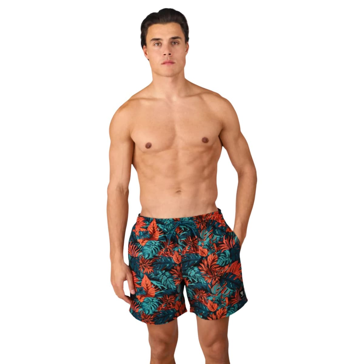 Brunotti Cester-print Zwemshort Heren Groen Dessin Xl thumbnail 4