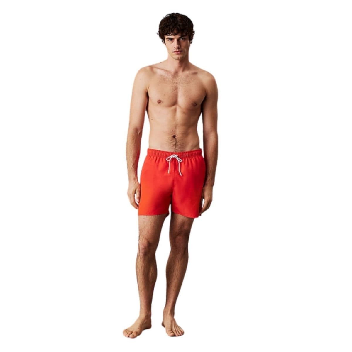 Calvin Klein Medium Drawstring Zwemshort Heren Rood 3xl thumbnail 2