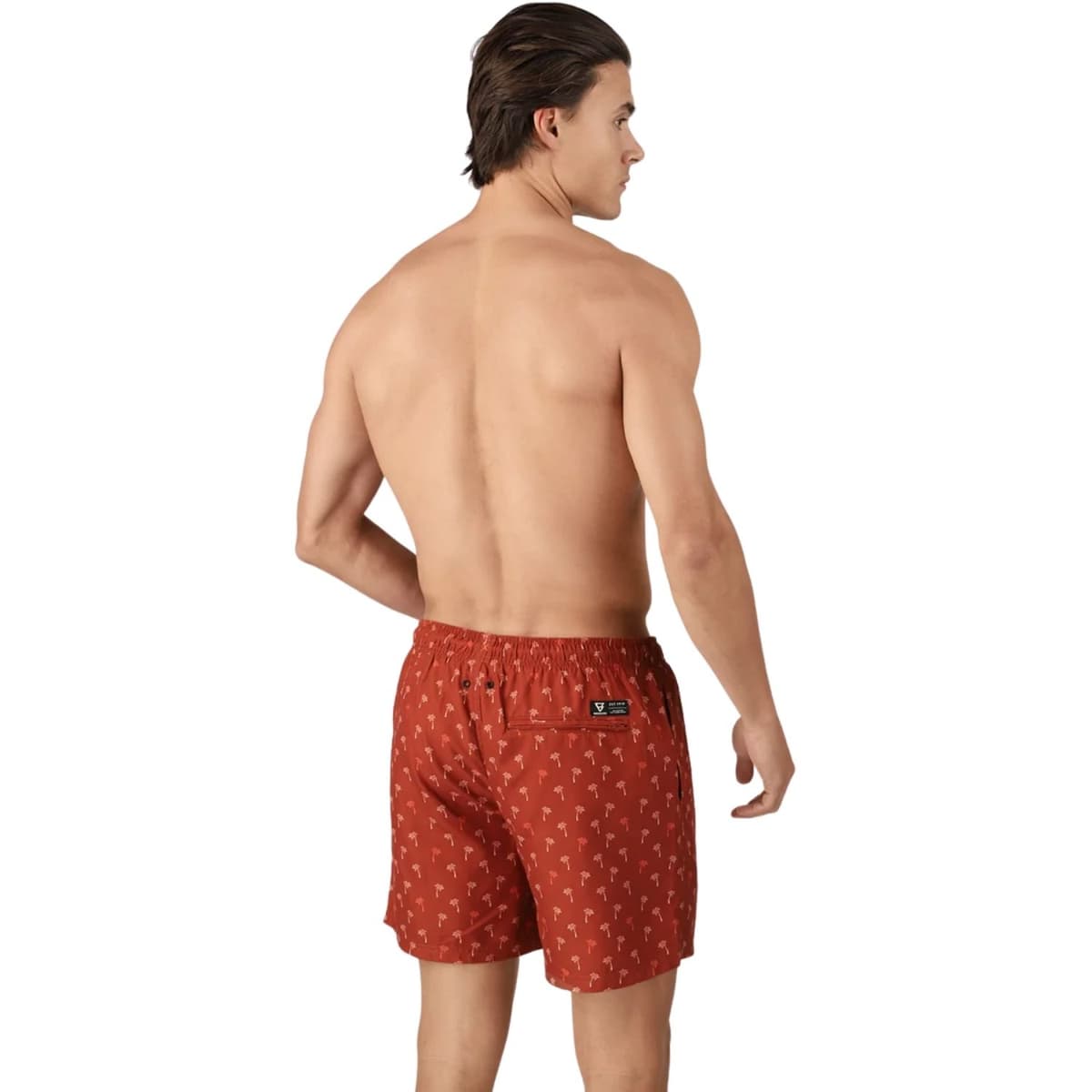 Brunotti Cester-mini Zwemshort Heren Rood Dessin M thumbnail 4