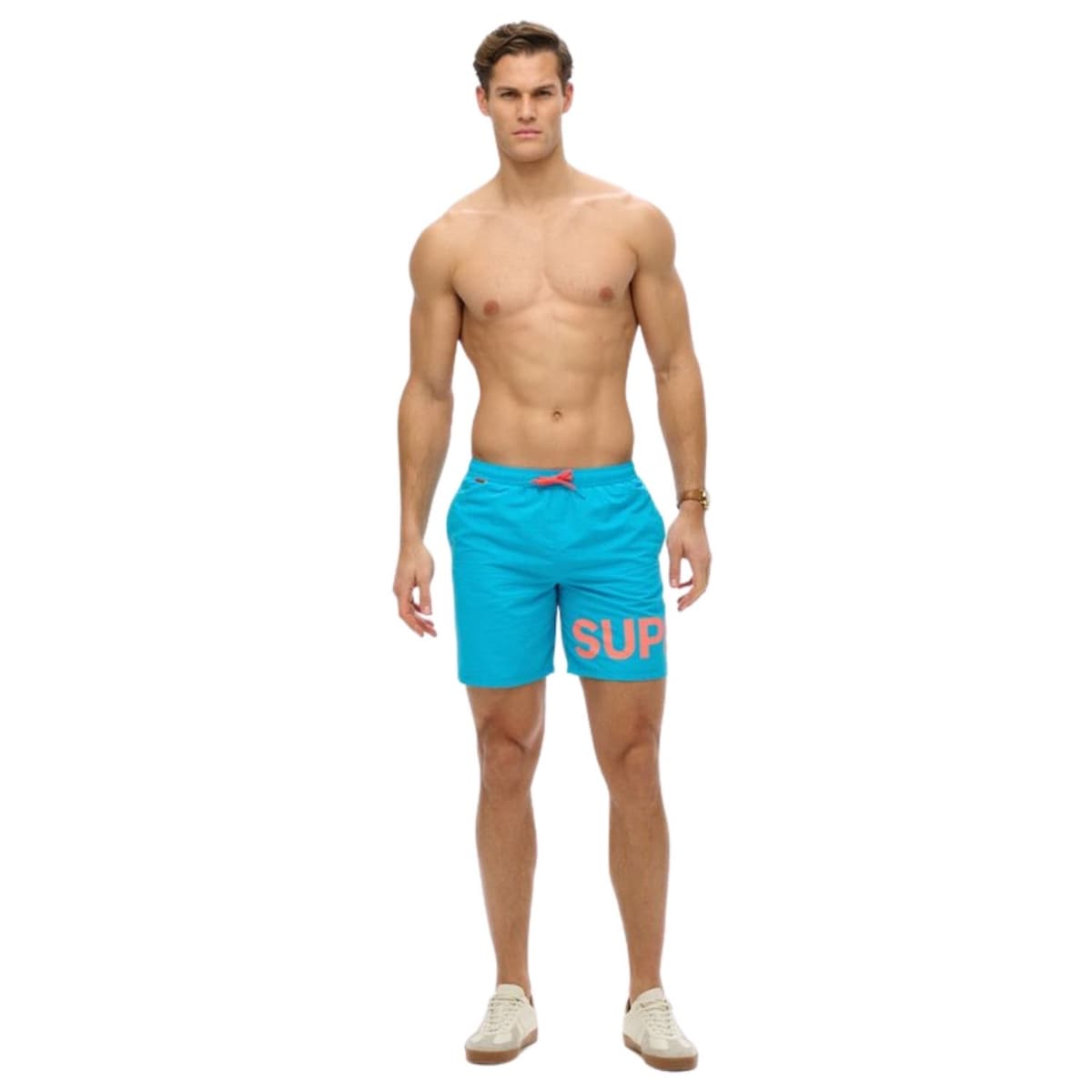 Superdry Graphic 17 Zwemshort Heren Blauw L thumbnail 5