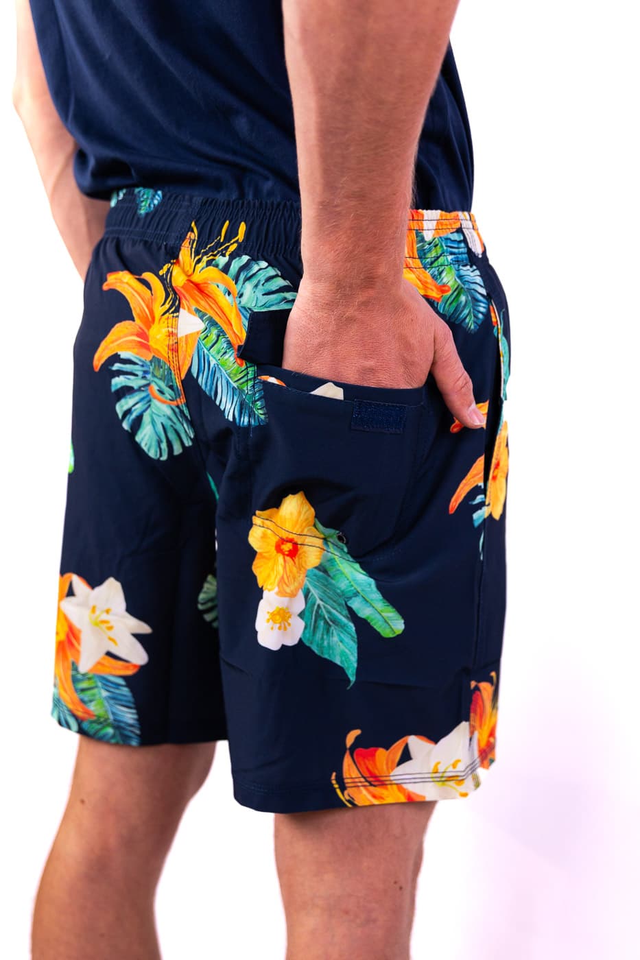 Falcon Dray Zwemshort Heren Donkerblauw Xl thumbnail 3