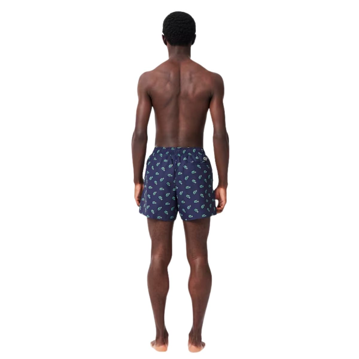 Lacoste  Zwemshort Heren Donkerblauw S thumbnail 5