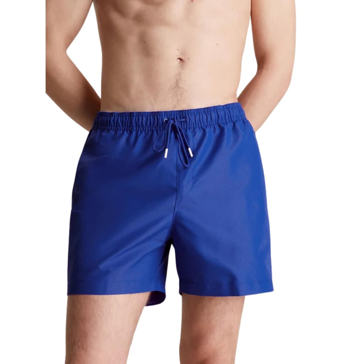 Calvin Klein Medium Drawstring Zwemshort Heren Donkerblauw S thumbnail 4