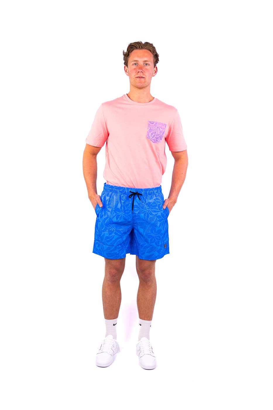 Falcon Dray Zwemshort Heren Blauw Dessin Xl thumbnail 5