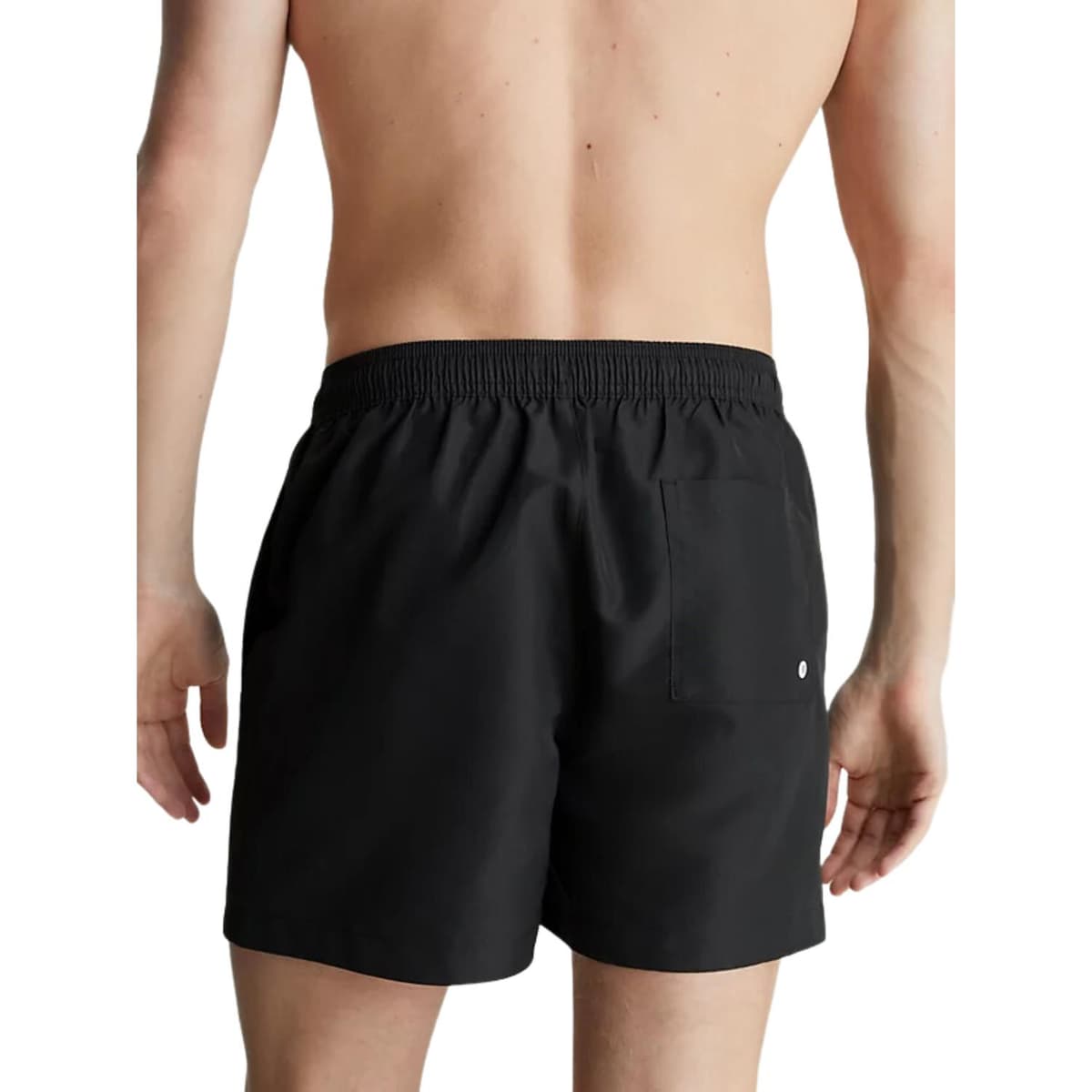 Calvin Klein Medium Drawstring Zwemshort Heren Zwart S thumbnail 5