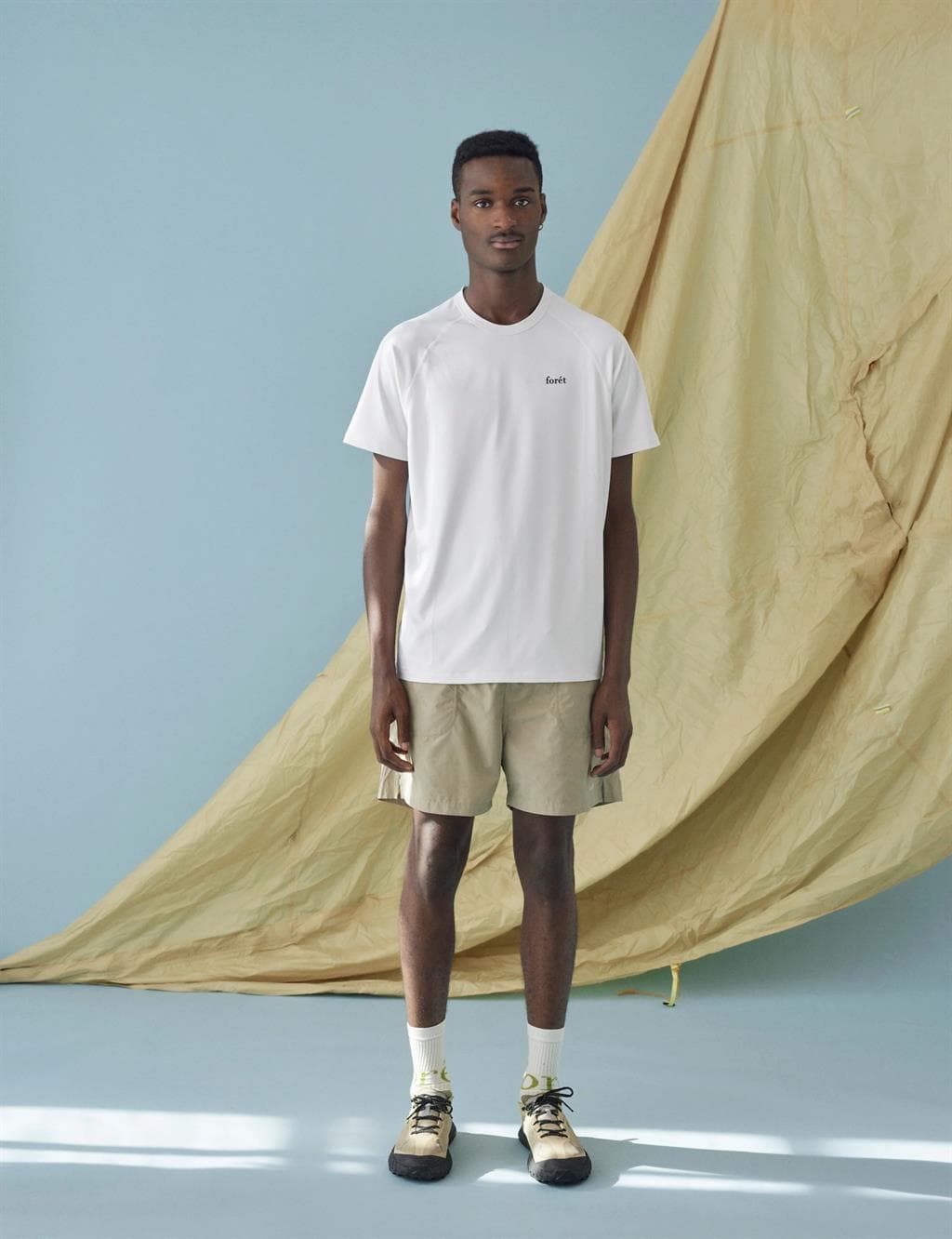 Foret Run Casual Short Heren Grijs S thumbnail 4