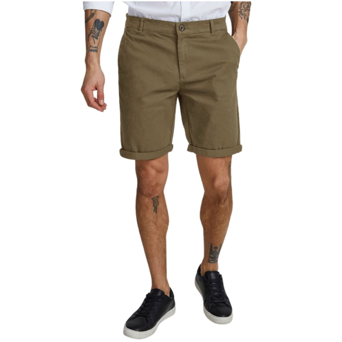 Solid Rockcliffe Casual Short Heren Groen 2xl