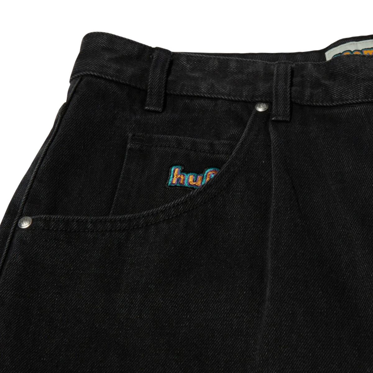 Huf Cromer Casual Short Heren Zwart L/32i thumbnail 2