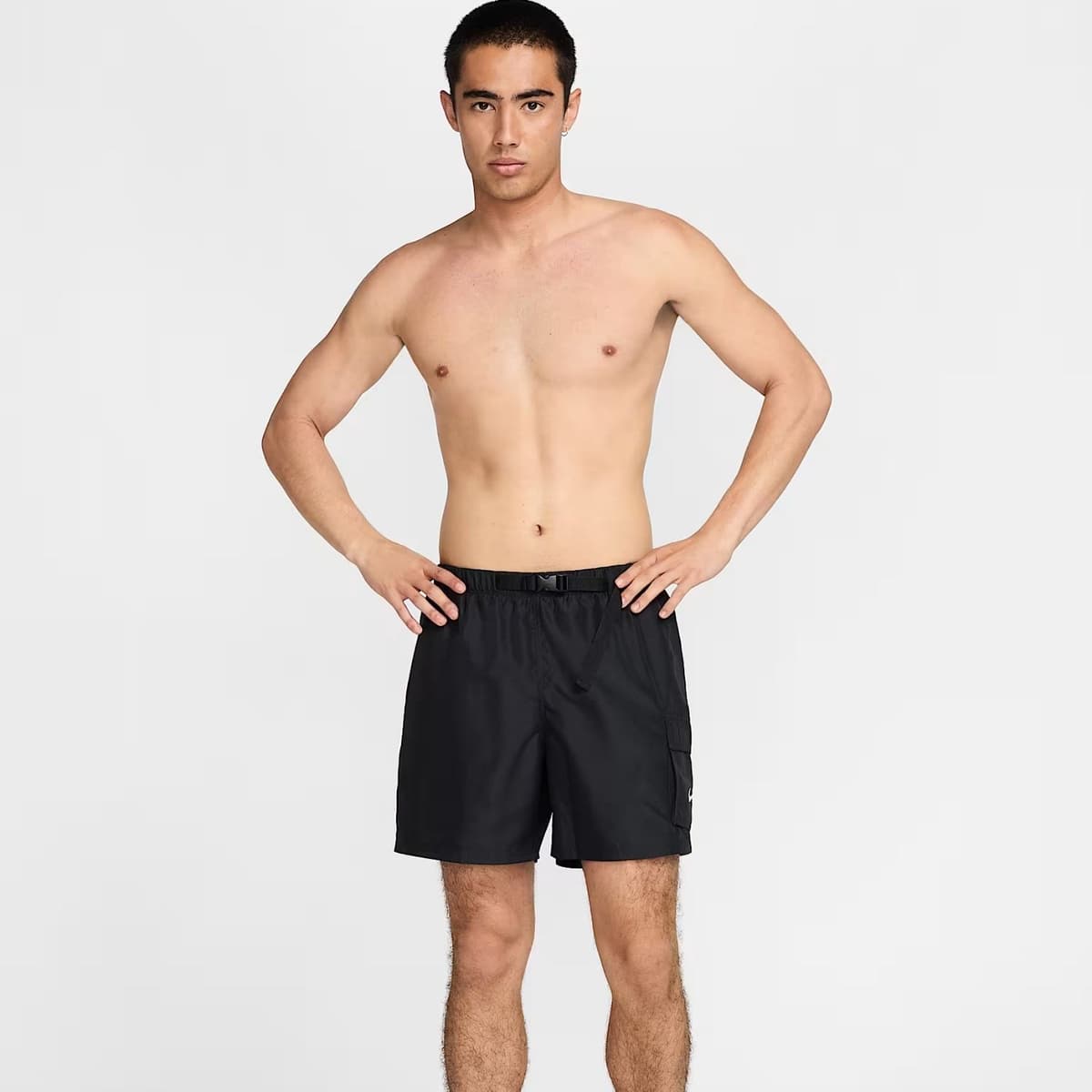 Nike Voyage 5''Casual Short Heren Zwart S thumbnail 3