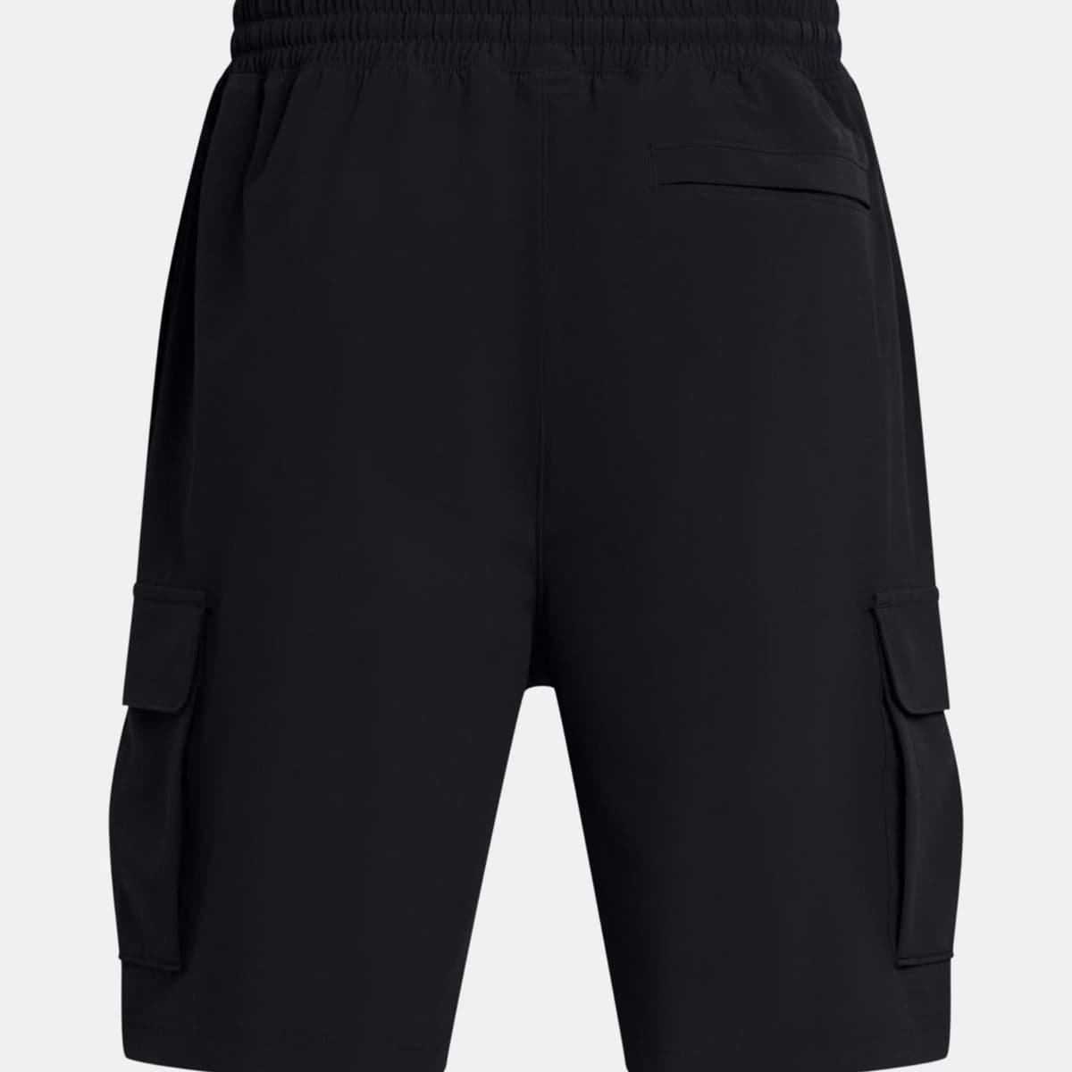 Under Armour Cargo Vibe Woven Casual Short Heren Zwart M thumbnail 2