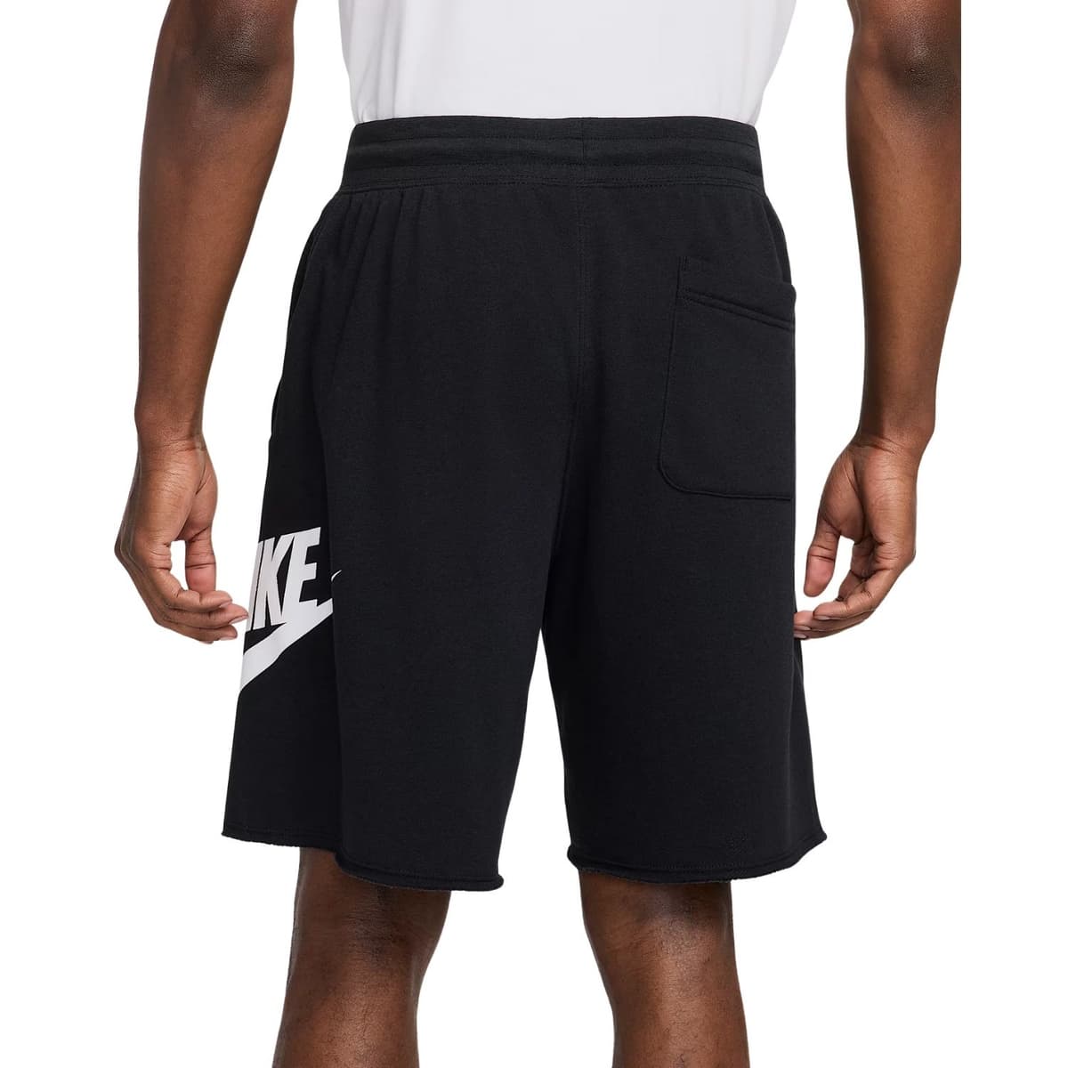Nike Club Casual Short Heren Zwart M thumbnail 4