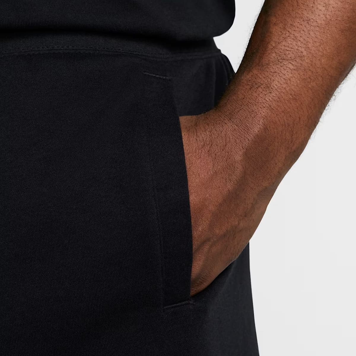 Nike Club Casual Short Heren Zwart M thumbnail 2