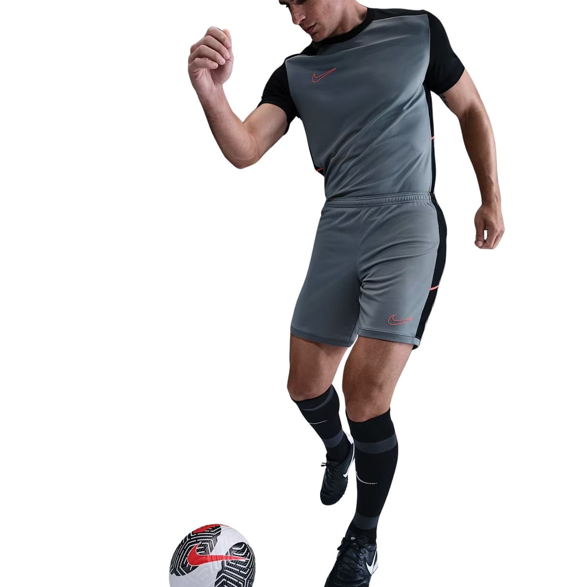 Nike Academy 25 Voetbalbroek Heren Grijs S thumbnail 2