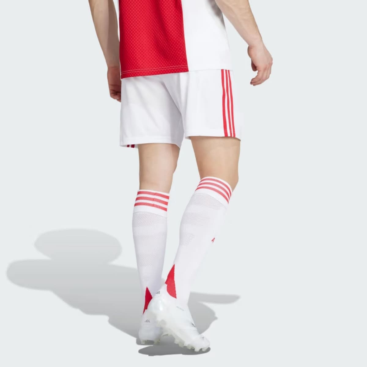 Adidas Ajax Thuis 25/26 Voetbalbroek Heren Wit S thumbnail 2
