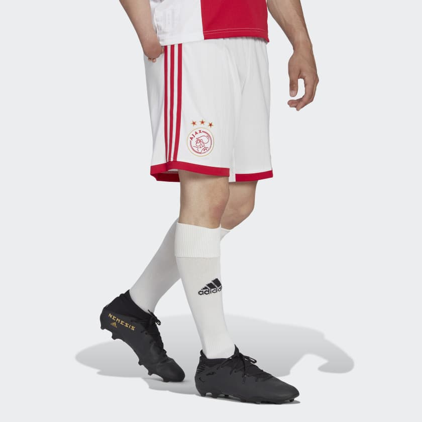 Adidas Ajax Amsterdam Thuis 22/23 Voetbalbroek Heren Wit Xxl thumbnail 4