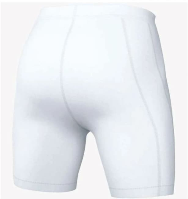 Nike Pro Dri-fit Strike Voetbalbroek Heren Wit S thumbnail 2