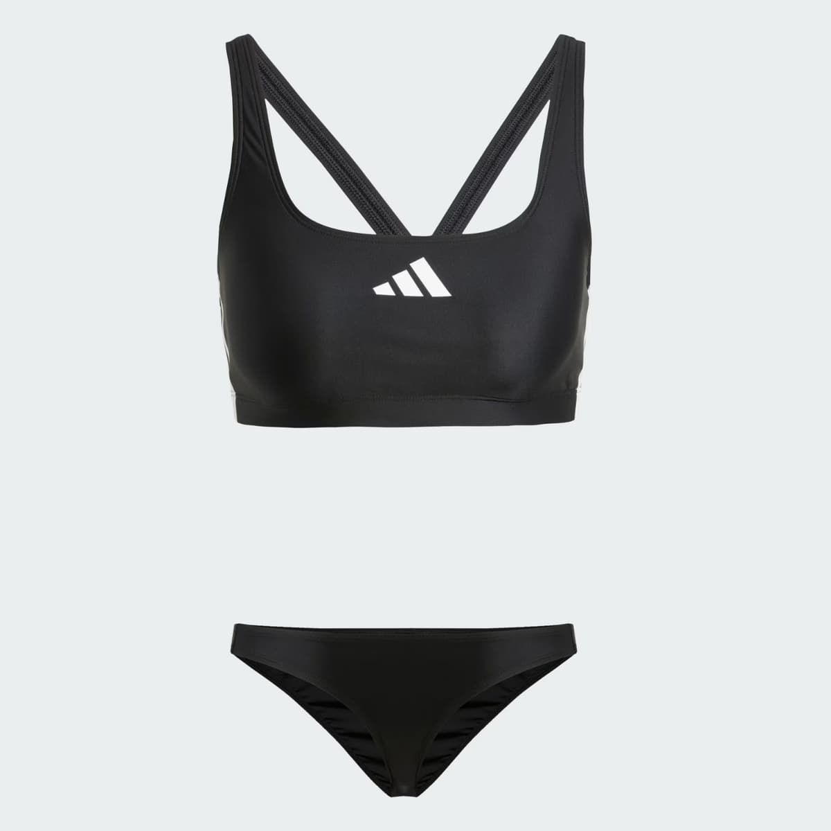 Adidas 3s Bikini Compleet Dames Zwart Xl/42 thumbnail 4