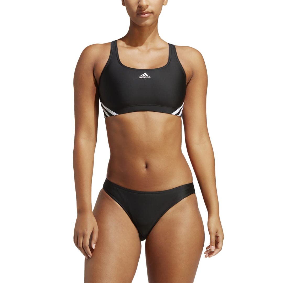 Adidas 3s Sporty Bikini Compleet Dames Zwart 2xl/44 thumbnail 4