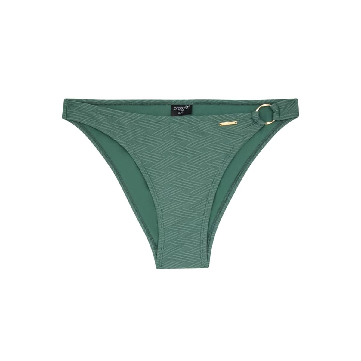 Protest Mixgayle Bikini Slip Dames Groen L/40 thumbnail 3