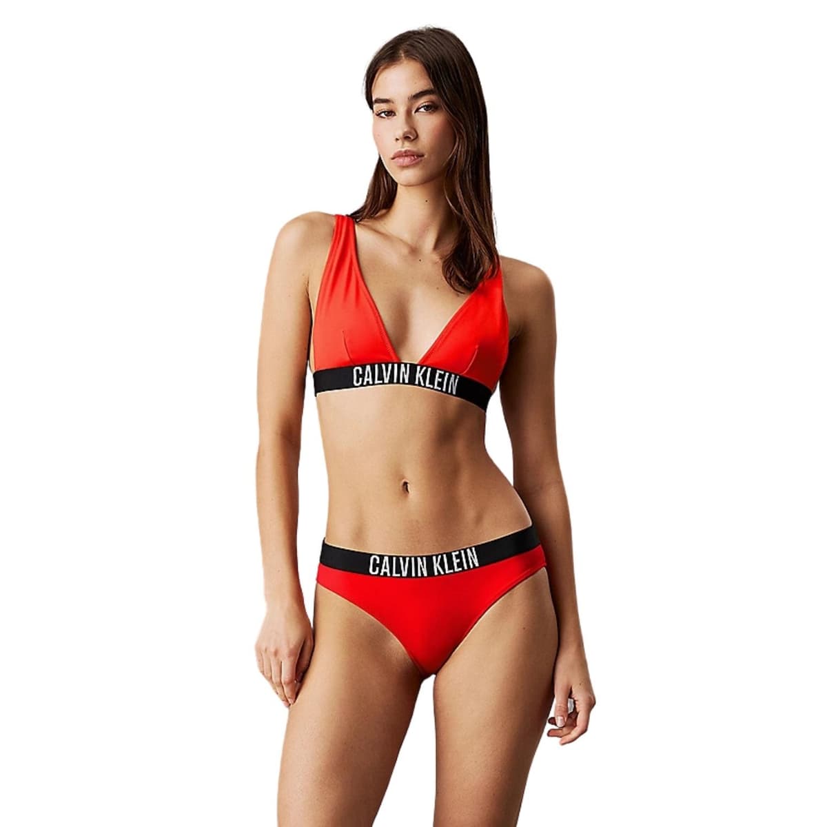 Calvin Klein  Bikini Slip Dames Rood L/40 thumbnail 4