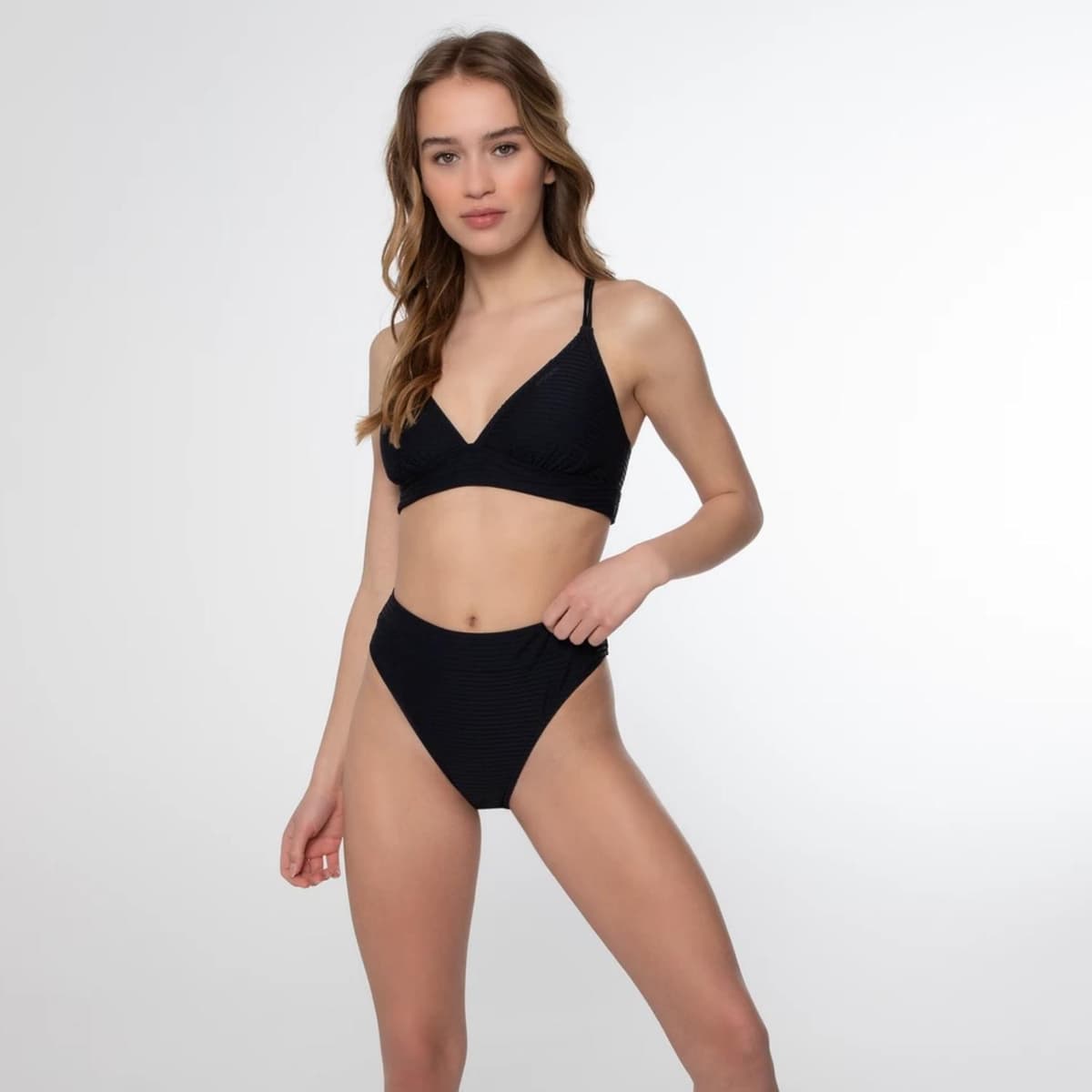 Protest Mm Samae Bikini Slip Dames Zwart Xl/42 thumbnail 2