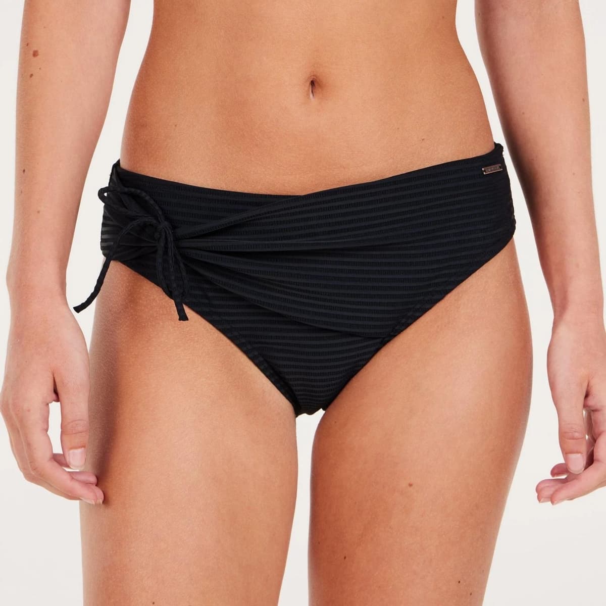 Protest Mixwrap Bikini Slip Dames Zwart M/38 thumbnail 4