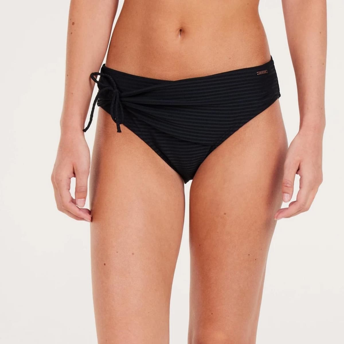 Protest Mixwrap Bikini Slip Dames Zwart M/38 thumbnail 2