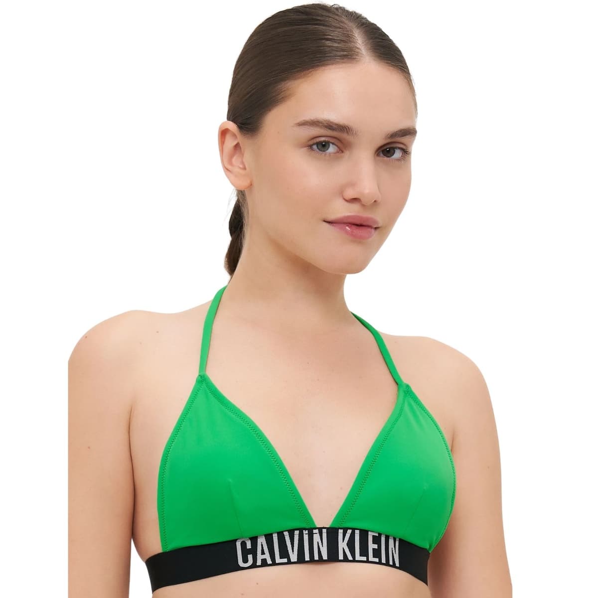 Calvin Klein Triangle Rp Bikini Top Dames Groen L/40 thumbnail 4