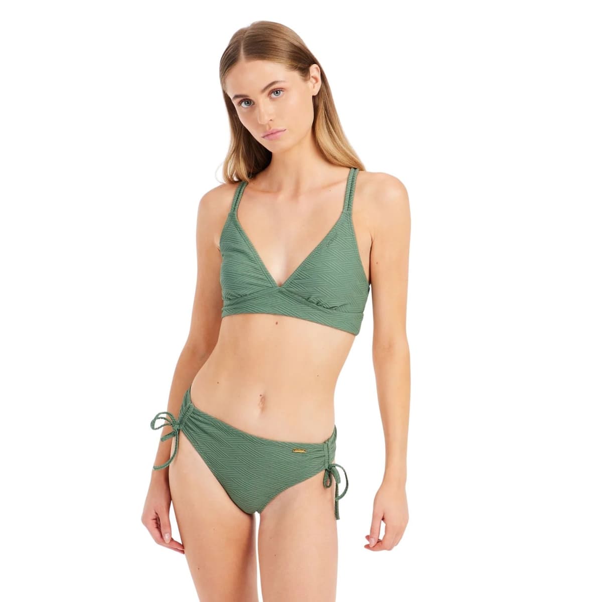 Protest Mixsupera 25 Bikini Top Dames Groen 2xl/44