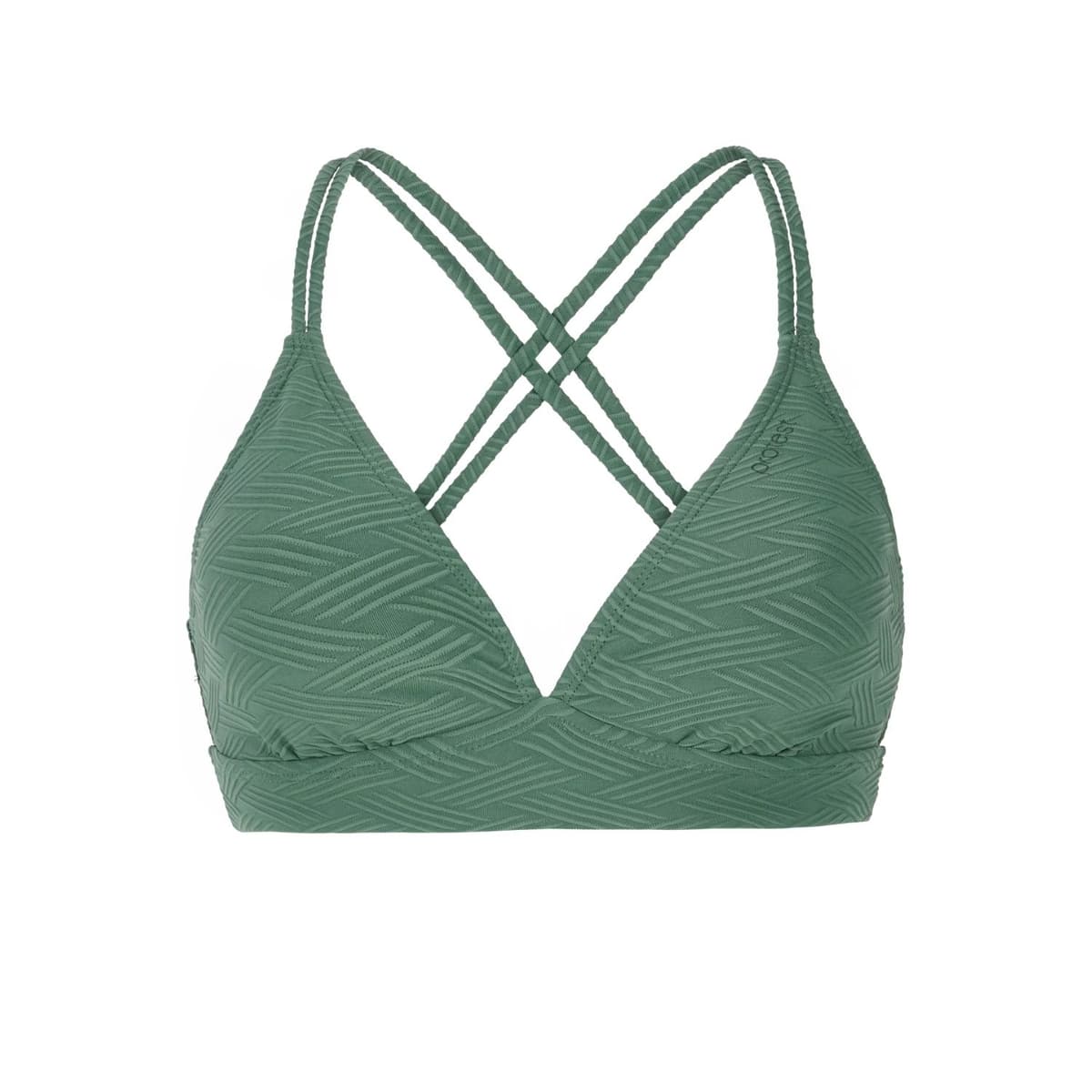 Protest Mixsupera 25 Bikini Top Dames Groen 2xl/44 thumbnail 2
