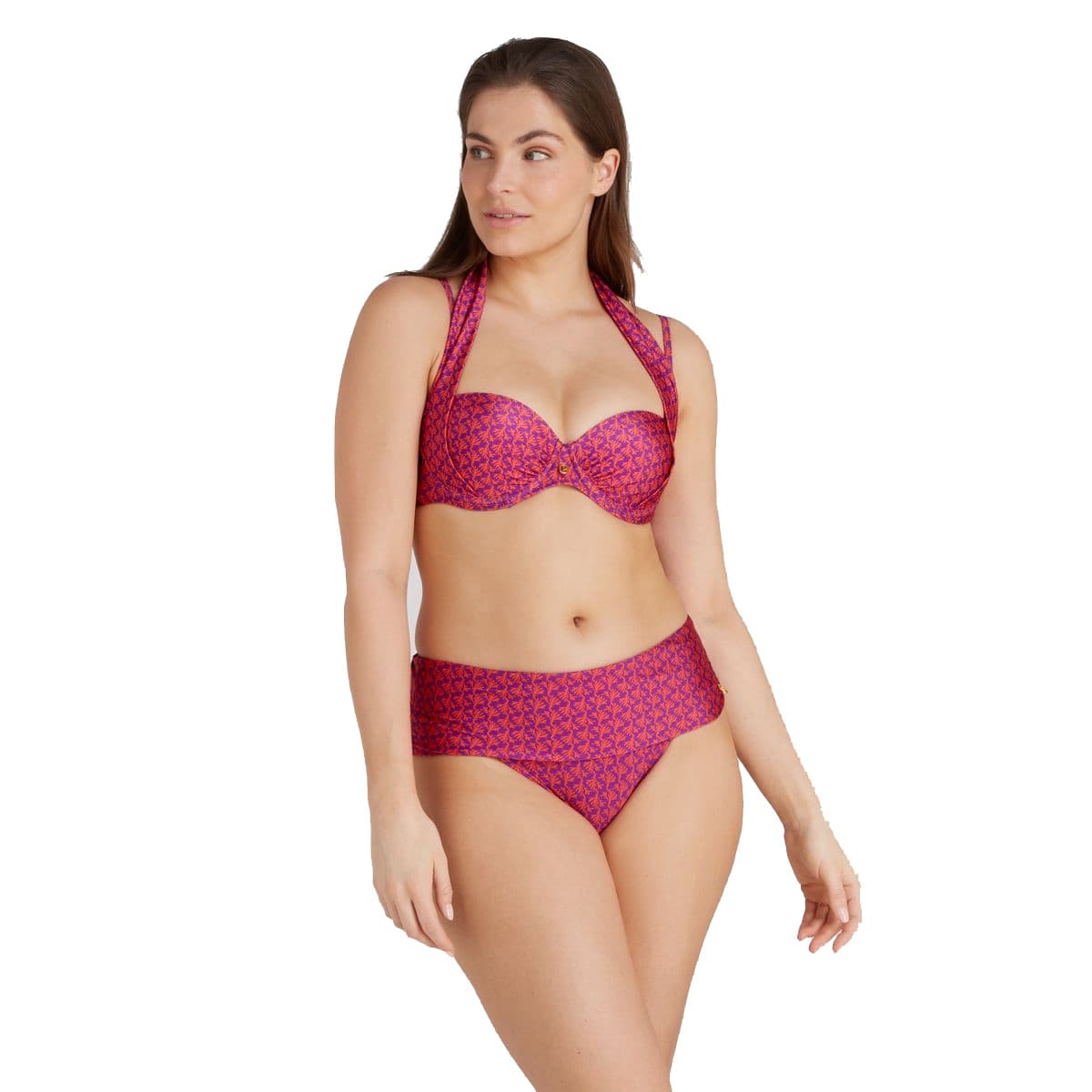 Ten Cate Multiway Padded Wired Bikini Top Dames Koraal 40b thumbnail 3