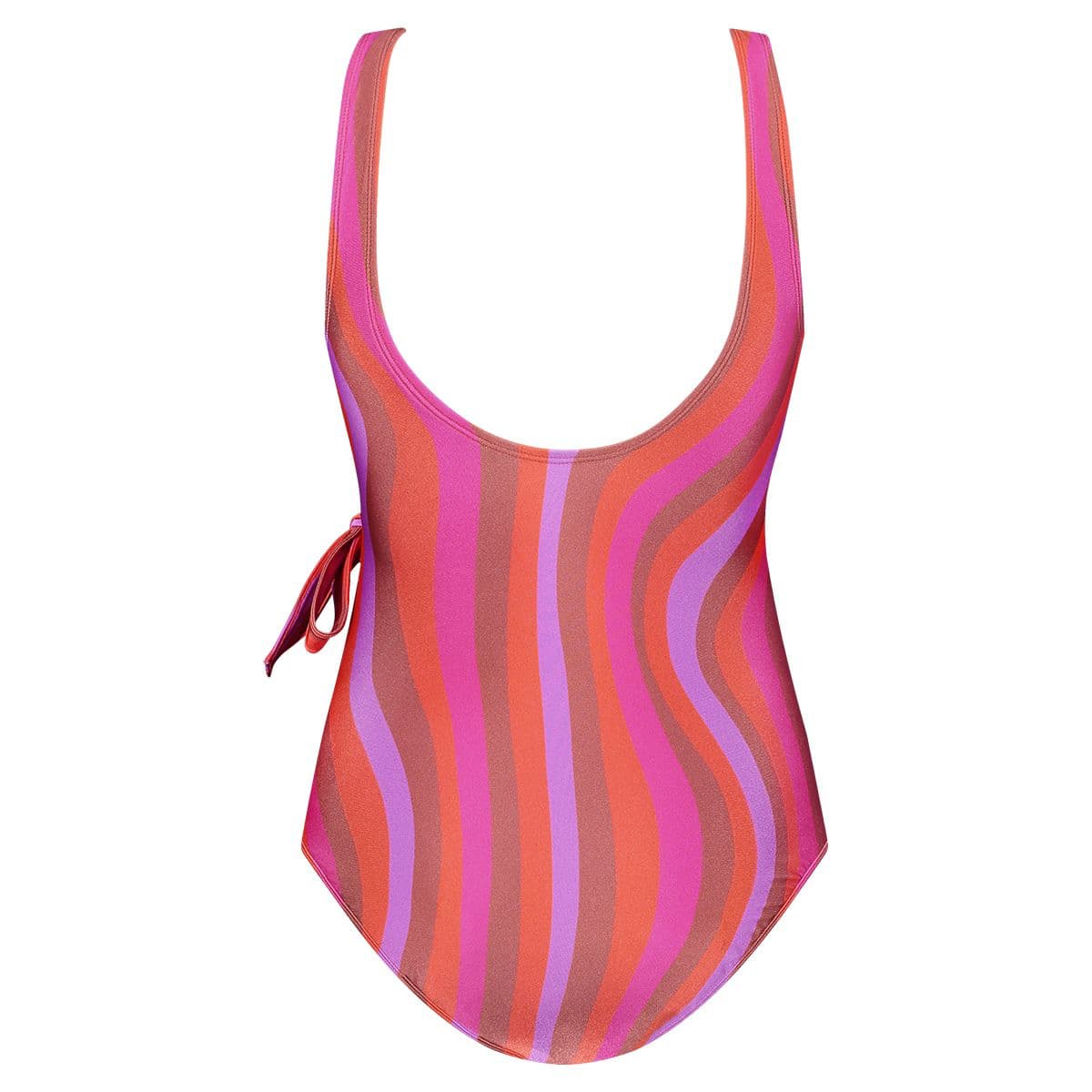 Ten Cate V-neck Padded Badpak Dames Rood Dessin L/40 thumbnail 3