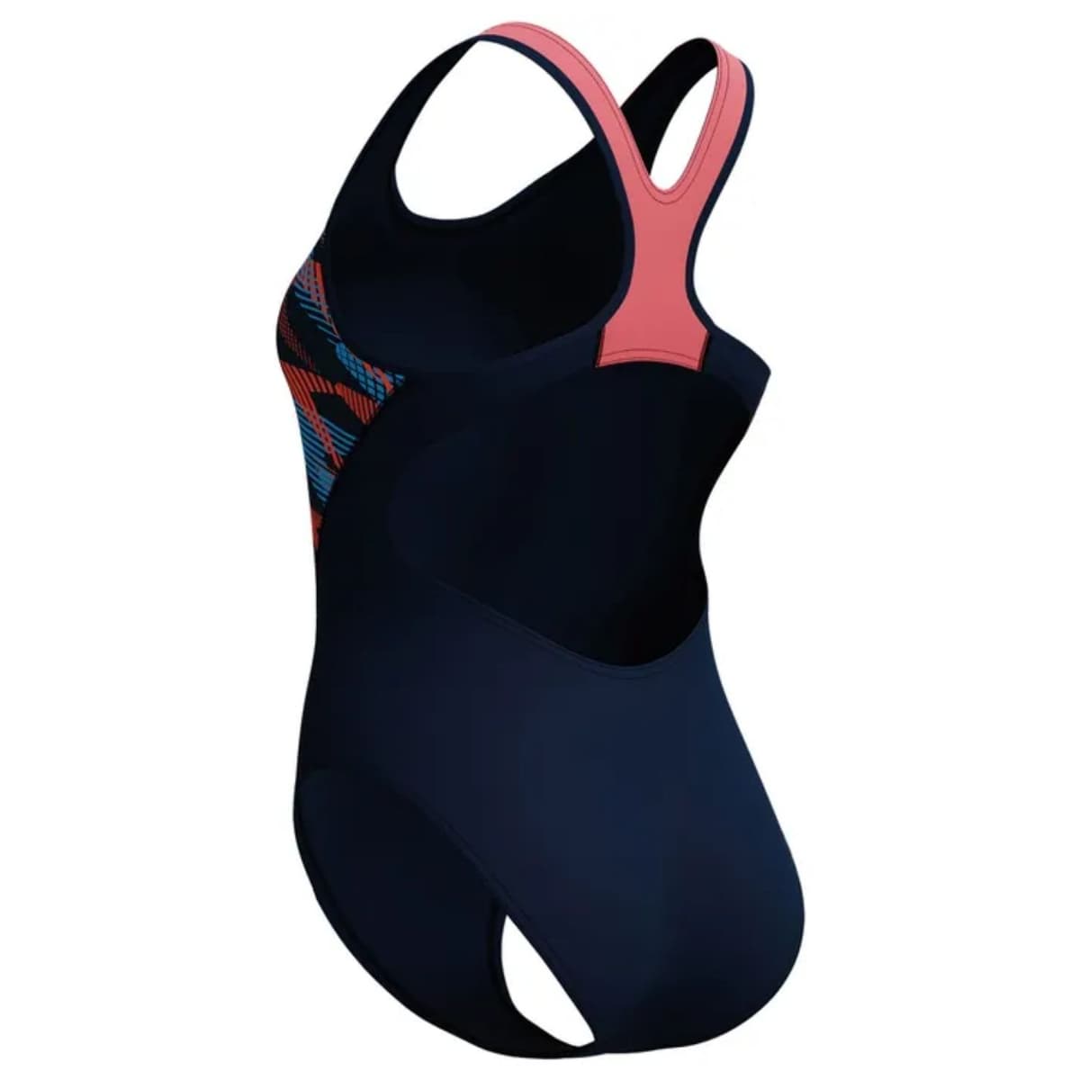 Speedo Eco+ Plastisol Laneback Badpak Dames Donkerblauw 2xl/44 thumbnail 4