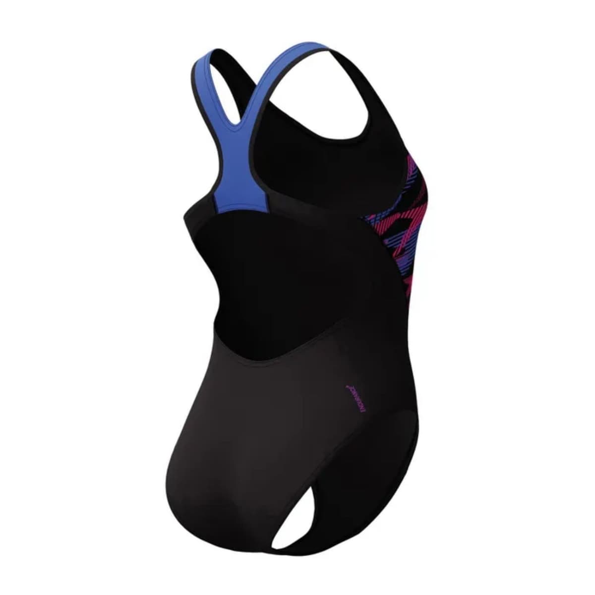 Speedo Eco+ Plastisol Laneback Badpak Dames Zwart M/38 thumbnail 4