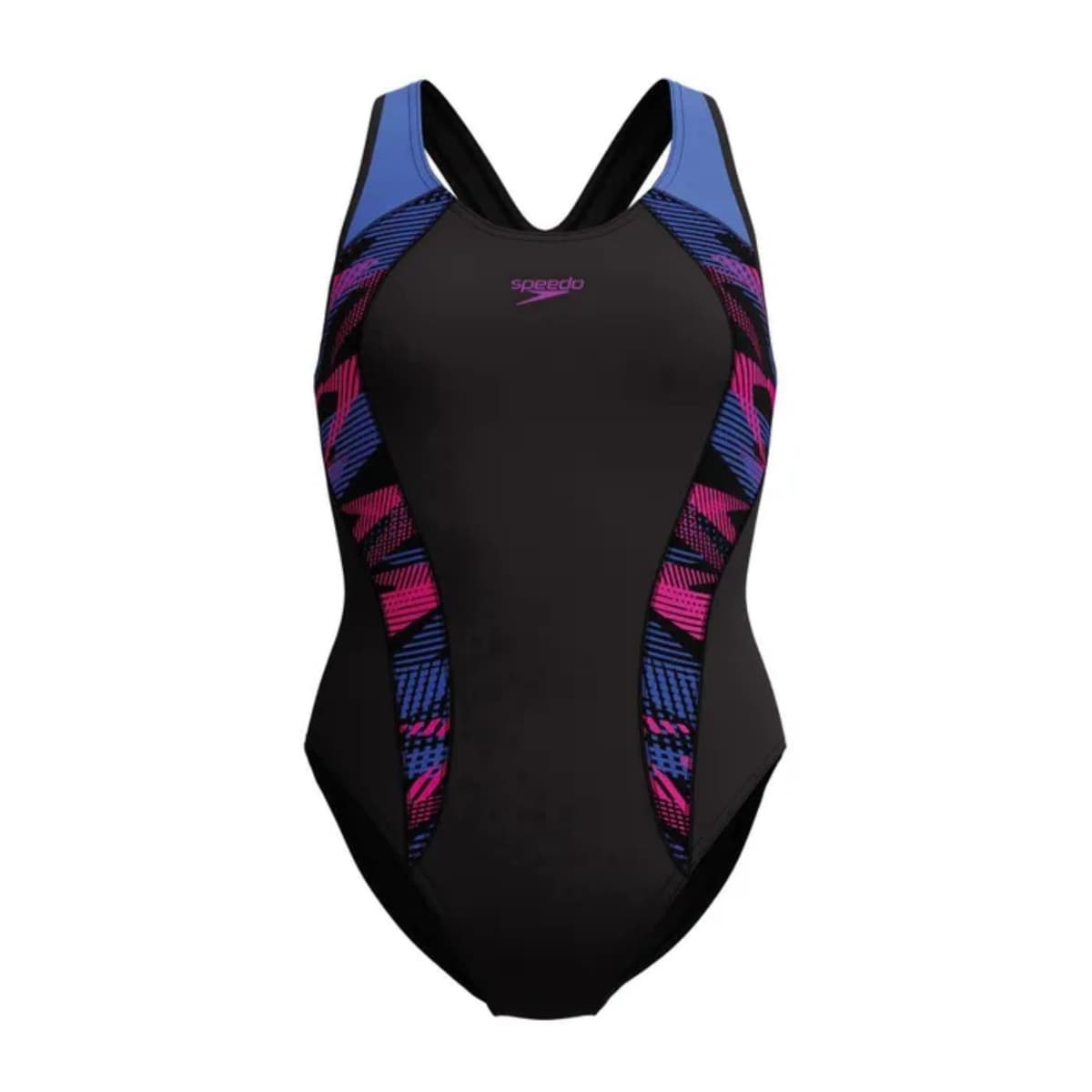 Speedo Eco+ Plastisol Laneback Badpak Dames Zwart M/38 thumbnail 3